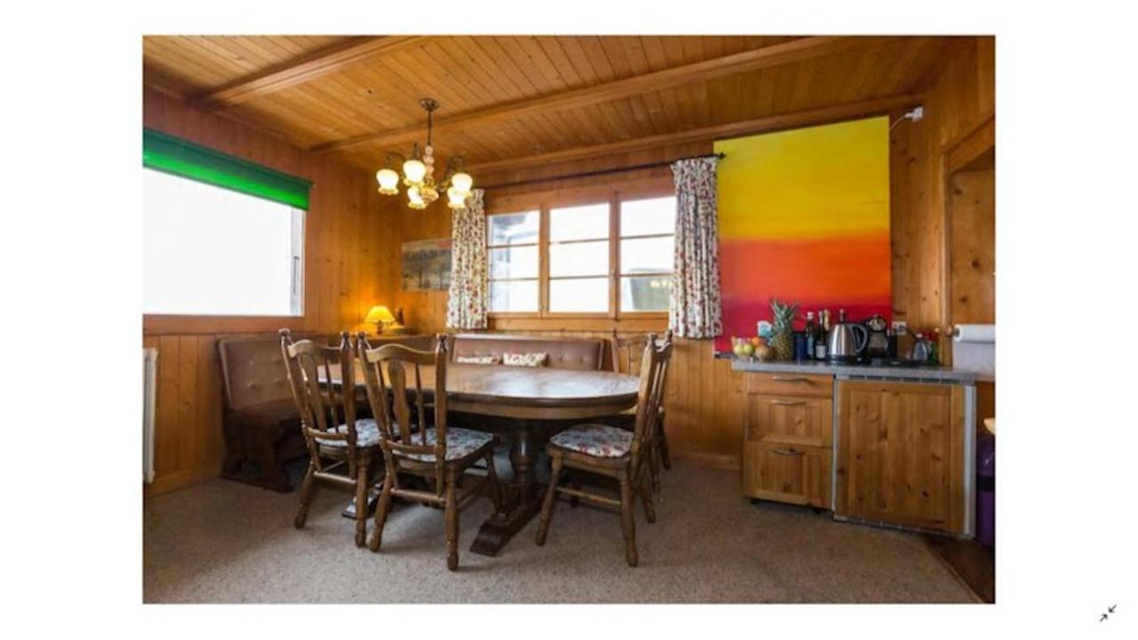 Chalet Traditionnel Avec Jacuzzi Exterieur Bex ภายนอก รูปภาพ
