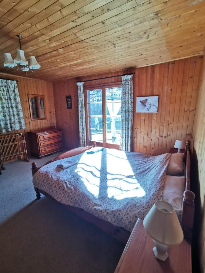 Chalet Traditionnel Avec Jacuzzi Exterieur Bex ภายนอก รูปภาพ